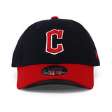 ニューエラ キャップ 9FORTY クリーブランド ガーディアンズ MLB THE LEAGUE HOME ADJUSTABLE CAP NAVY RED NEW ERA CLEVELAND GUARDIANS