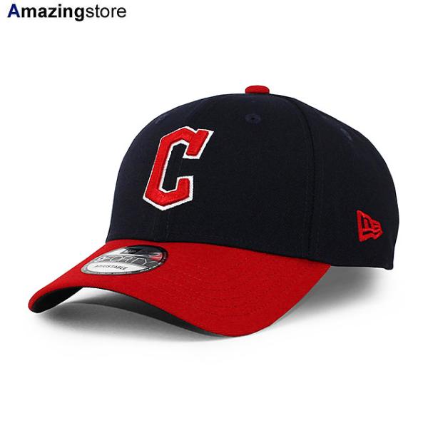 ニューエラ キャップ 9FORTY クリーブランド ガーディアンズ MLB THE LEAGUE HOME ADJUSTABLE CAP NAVY RED NEW ERA CLEVELAND GUARDIANS