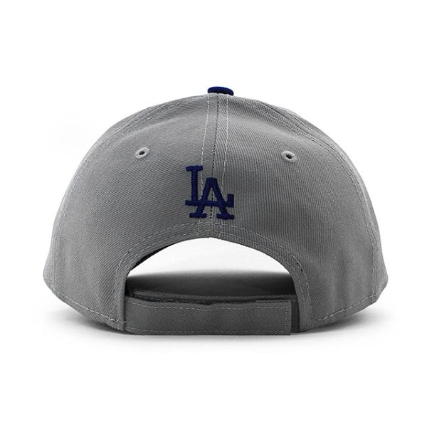 ニューエラ キャップ 9FORTY ロサンゼルス ドジャース  MLB THE LEAGUE ADJUSTABLE CAP GREY-RYL BLUE  NEW ERA LOS ANGELES DODGERS