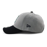 ニューエラ キャップ 9FORTY シアトル マリナーズ MLB THE LEAGUE ADJUSTABLE CAP GREY NAVY NEW ERA SEATTLE MARINERS