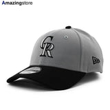 ニューエラ キャップ 9FORTY コロラド ロッキーズ MLB THE LEAGUE ADJUSTABLE CAP GREY BLACK NEW ERA COLORADO ROCKIES