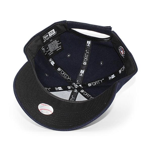 ニューエラ キャップ 9FORTY ミネソタ ツインズ MLB THE LEAGUE ROAD ADJUSTABLE CAP NAVY