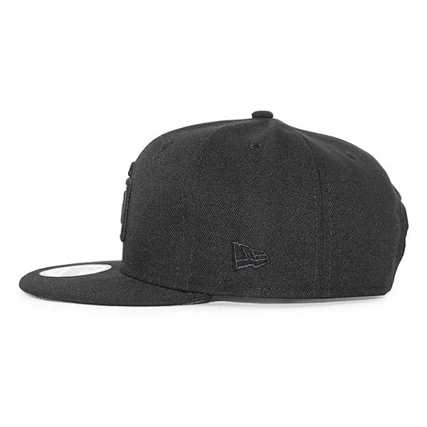 ニューエラ キャップ 9FIFTY スナップバック サンディエゴ パドレス MLB TEAM BASIC SNAPBACK CAP BLACKOUT