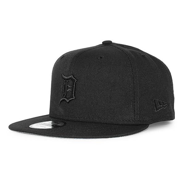 ニューエラ キャップ 9FIFTY デトロイト タイガース  MLB TEAM-BASIC SNAPBACK CAP BLACKOUT  NEW ERA DETROIT TIGERS