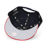 ニューエラ キャップ 9FIFTY クリーブランド ガーディアンズ MLB TEAM BASIC SNAPBACK CAP NAVY