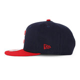 ニューエラ キャップ 9FIFTY クリーブランド ガーディアンズ MLB TEAM BASIC SNAPBACK CAP NAVY RED NEW ERA CLEVELAND GUARDIANS