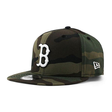 ニューエラ キャップ 9FIFTY ボストン レッドソックス MLB TEAM BASIC SNAPBACK CAP CAMO