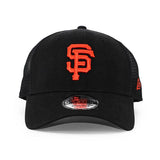 ニューエラ 9FORTY メッシュキャップ サンフランシスコ ジャイアンツ MLB TRUCKER MESH CAP BLACK NEW ERA SAN FRANCISCO GIANTS