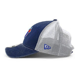 ニューエラ キャップ 9FORTYトロント ブルージェイズ  MLB COOPERSTOWN 1977 WASHED TRUCKER MESH CAP BLUE  NEW ERA TORONTO BLUE JAYS