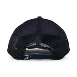 ニューエラ メッシュキャップ 9FORTY アトランタ ブレーブス MLB TRUCKER MESH CAP NAVY