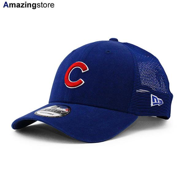 ニューエラ メッシュキャップ 9FORTY シカゴ カブス MLB TRUCKER MESH CAP BLUE – Amazingstore