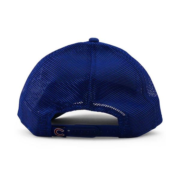 ニューエラ メッシュキャップ 9FORTY シカゴ カブス MLB TRUCKER MESH CAP BLUE