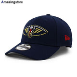 ニューエラ キャップ 9FORTY ニューオーリンズ ペリカンズ  NBA THE LEAGUE ADJUSTABLE CAP NAVY  NEW ERA NEW ORLEANS PELICANS