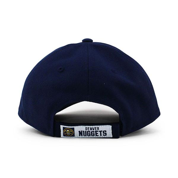 ニューエラ キャップ 9FORTY デンバー ナゲッツ NBA THE LEAGUE ADJUSTABLE CAP NAVY