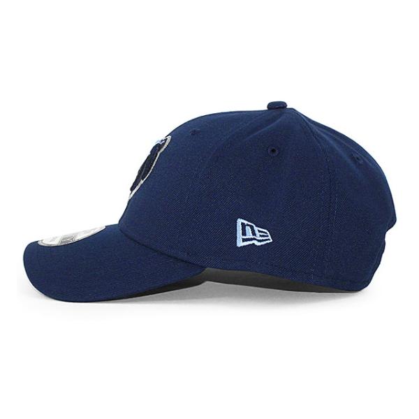 ニューエラ キャップ 9FORTY メンフィス グリズリーズ NBA THE LEAGUE ADJUSTABLE CAP NAVY