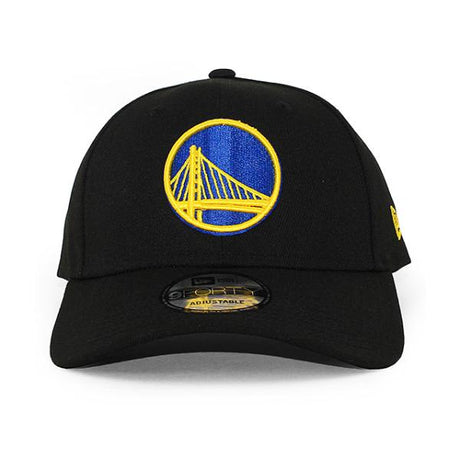 ニューエラ キャップ 9FORTY ゴールデンステイト ウォリアーズ NBA THE LEAGUE ADJUSTABLE CAP BLAC