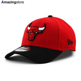 ニューエラ キャップ 9FORTY シカゴ ブルズ  NBA THE LEAGUE ADJUSTABLE CAP RED-BLACK  NEW ERA CHICAGO BULLS