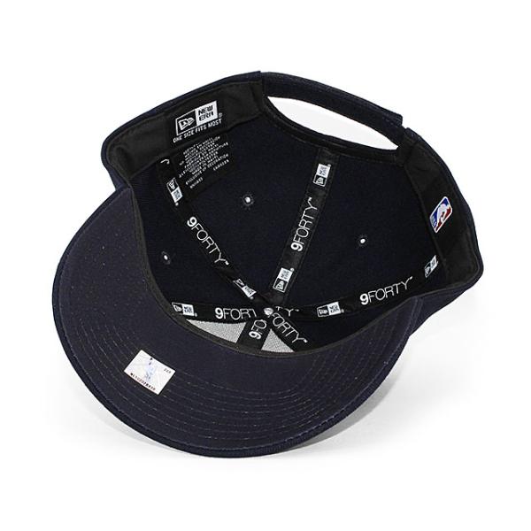 ニューエラ キャップ 9FORTY ダラス マーベリックス NBA THE LEAGUE ADJUSTABLE CAP NAVY