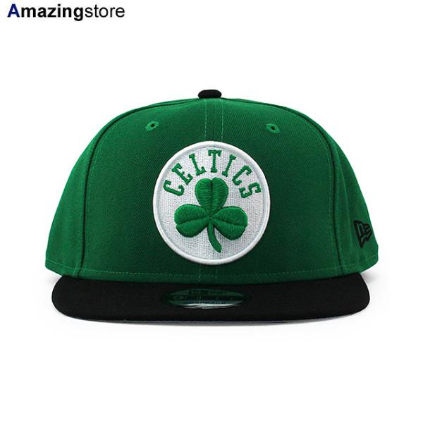 ニューエラ キャップ 9FIFTY スナップバック ボストン セルティックス NBA TEAM BASIC SNAPBACK CAP GREEN BLACK NEW ERA BOSTON CELTICS