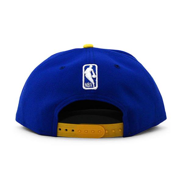 ニューエラ キャップ 9FIFTY スナップバック ゴールデンステイト ウォリアーズ NBA 2T TEAM BASIC SNAPBACK CAP BLUE GOLD NEW ERA GOLDEN STATE WARRIORS