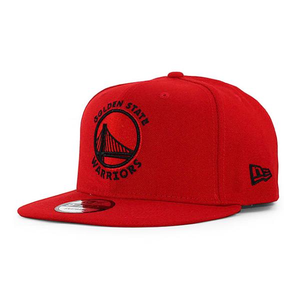 ニューエラ キャップ 9FIFTY ゴールデンステイト ウォリアーズ NBA TEAM BASIC SNAPBACK CAP RED NEW ERA GOLDEN STATE WARRIORS