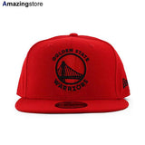 ニューエラ キャップ 9FIFTY ゴールデンステイト ウォリアーズ NBA TEAM BASIC SNAPBACK CAP RED NEW ERA GOLDEN STATE WARRIORS