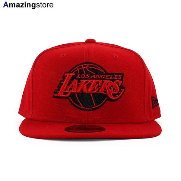 ニューエラ キャップ 9FIFTY ロサンゼルス レイカーズ NBA TEAM BASIC SNAPBACK CAP RED NEW ERA LOS ANGELES LAKERS