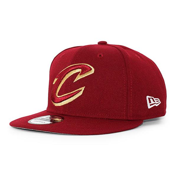 ニューエラ キャップ 9FIFTY クリーブランド キャバリアーズ  NBA TEAM-BASIC SNAPBACK CAP BLACK-WHITE  NEW ERA CLEVELAND CAVALIERS