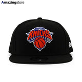 ニューエラ キャップ 9FIFTY ニューヨーク ニックス  NBA TEAM-BASIC SNAPBACK CAP BLACK  NEW ERA NEW YORK KNICKS