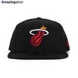 ニューエラ キャップ 9FIFTY マイアミ ヒート NBA TEAM BASIC SNAPBACK CAP BLACK