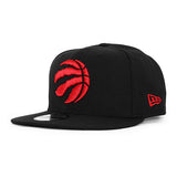 ニューエラ キャップ 9FIFTY スナップバック トロント ラプターズ  NBA TEAM-BASIC SNAPBACK CAP BLACK  NEW ERA TORONTO RAPTORS