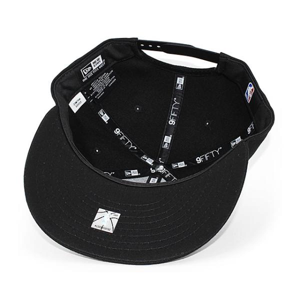 ニューエラ キャップ 9FIFTY ミルウォーキー バックス NBA TEAM BASIC SNAPBACK CAP BLACKOUT NEW ERA MILWAUKEE BUCKS