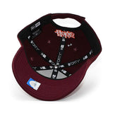 ニューエラ キャップ 9FORTY バージニアテック ホーキーズ NCAA THE LEAGUE ADJUSTABLE CAP MAROON