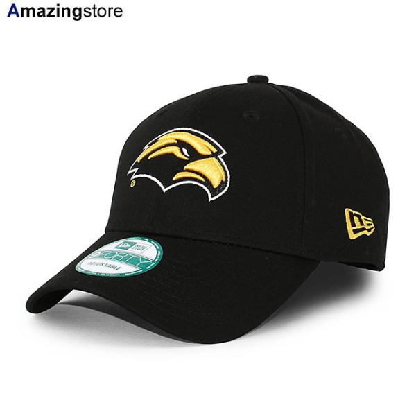 ニューエラ キャップ 9FORTY サザンミス ゴールデンイーグルス  NCAA THE LEAGUE ADJUSTABLE CAP BLACK  NEW ERA SOUTHERN MISS GOLDEN EAGLES