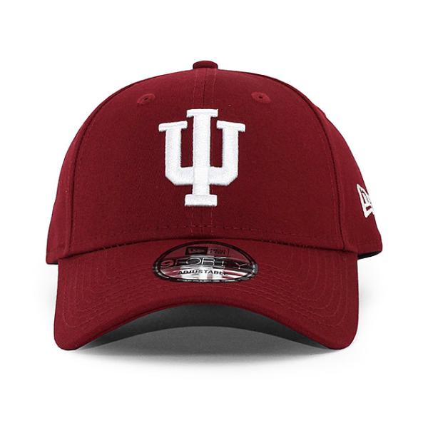 ニューエラ キャップ 9FORTY インディアナ フージャース NCAA THE LEAGUE ADJUSTABLE CAP CARDINAL NEW ERA INDIANA HOOSIERS