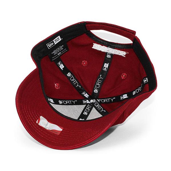 ニューエラ キャップ 9FORTY インディアナ フージャース NCAA THE LEAGUE ADJUSTABLE CAP CARDINAL NEW ERA INDIANA HOOSIERS