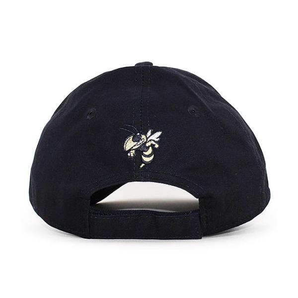 ニューエラ キャップ 9FORTY ジョージアテック イエロー ジャケット NCAA THE LEAGUE ADJUSTABLE CAP NAVY