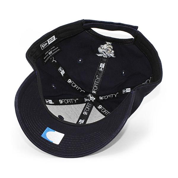 ニューエラ キャップ 9FORTY ジョージアテック イエロー ジャケット NCAA THE LEAGUE ADJUSTABLE CAP NAVY