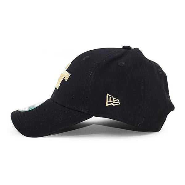 ニューエラ キャップ 9FORTY ジョージアテック イエロー ジャケット NCAA THE LEAGUE ADJUSTABLE CAP NAVY