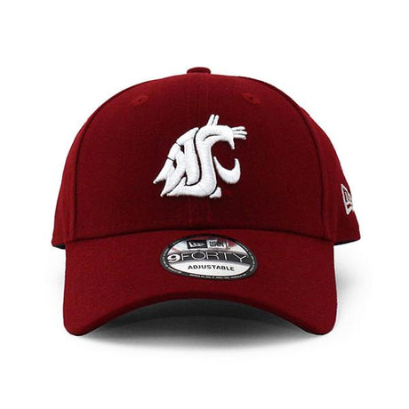 ニューエラ キャップ 9FORTY ワシントンステイト クーガーズ  NCAA THE LEAGUE ADJUSTABLE CAP CRIMSON  NEW ERA WASHINGTON STATE COUGARS