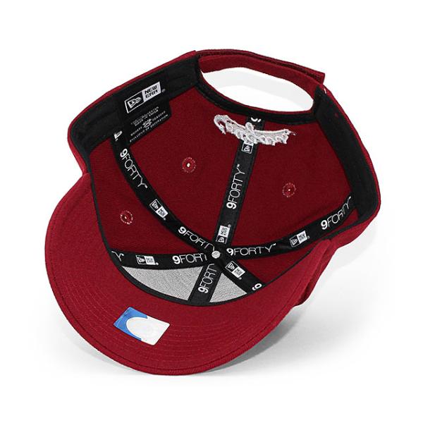 ニューエラ キャップ 9FORTY ワシントンステイト クーガーズ  NCAA THE LEAGUE ADJUSTABLE CAP CRIMSON  NEW ERA WASHINGTON STATE COUGARS