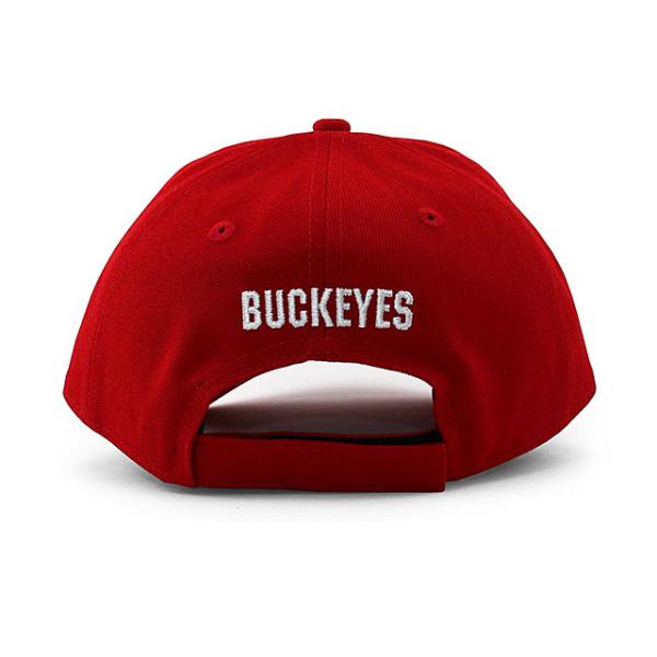 ニューエラ キャップ 9FORTY オハイオステイト バックアイズ  NCAA THE LEAGUE ADJUSTABLE CAP RED  NEW ERA OHIO STATE BUCKEYES