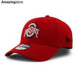 ニューエラ キャップ 9FORTY オハイオステイト バックアイズ  NCAA THE LEAGUE ADJUSTABLE CAP RED  NEW ERA OHIO STATE BUCKEYES