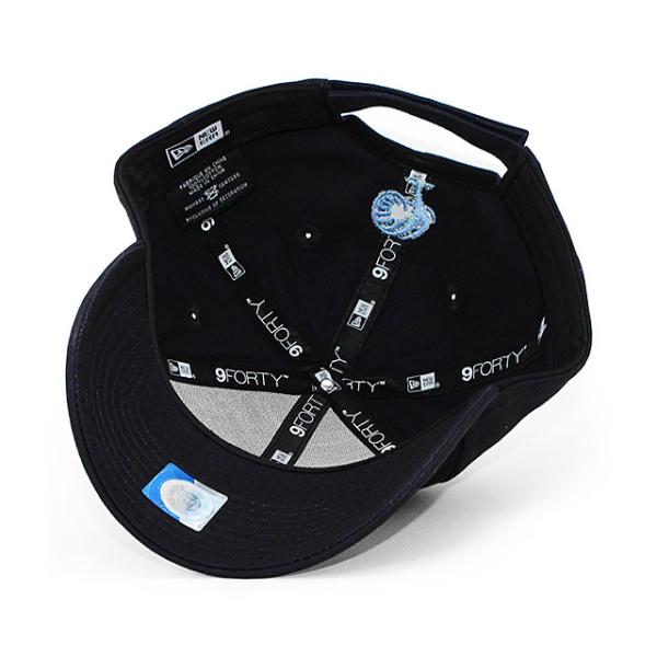 ニューエラ キャップ 9FORTY ロードアイランド ラムズ NCAA THE LEAGUE ADJUSTABLE CAP NAVY NEW ERA RHODE ISLAND RAMS