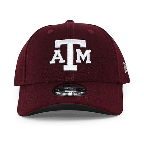 ニューエラ キャップ 9FORTY テキサス A&M アギーズ NCAA THE LEAGUE ADJUSTABLE CAP MAROON