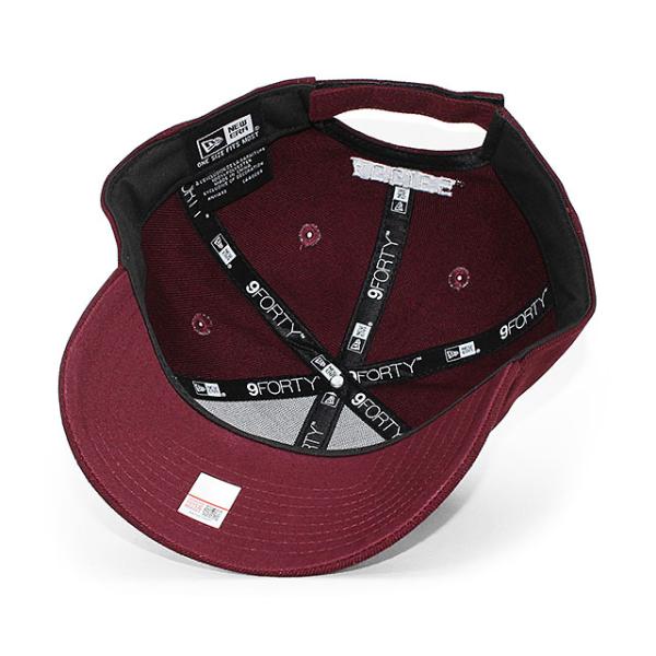 ニューエラ キャップ 9FORTY テキサス A&M アギーズ NCAA THE LEAGUE ADJUSTABLE CAP MAROON