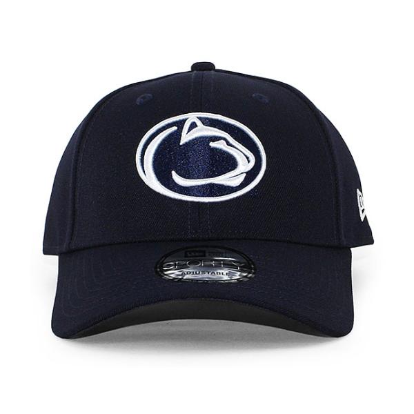 ニューエラ キャップ 9FORTY ペンステイト ニタニー ライオンズ NCAA THE LEAGUE ADJUSTABLE CAP NAVY NEW ERA PENN STATE NITTANY LIONS