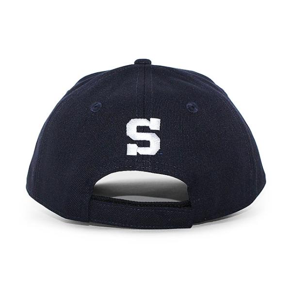 ニューエラ キャップ 9FORTY ペンステイト ニタニー ライオンズ NCAA THE LEAGUE ADJUSTABLE CAP NAVY NEW ERA PENN STATE NITTANY LIONS