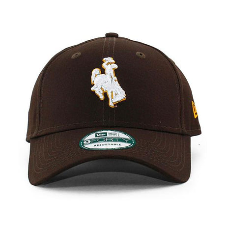 ニューエラ キャップ 9FORTY ワイオミング カウボーイズ NCAA THE LEAGUE ADJUSTABLE CAP BROWN NEW ERA WYOMING COWBOYS