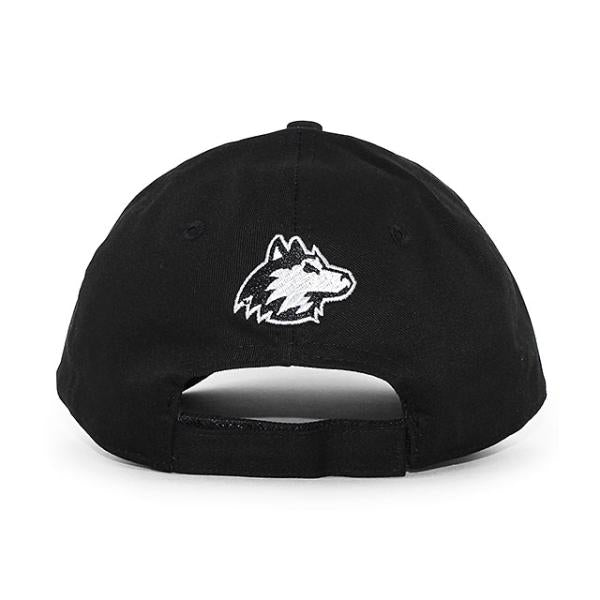 ニューエラ キャップ 9FORTY ノーザンイリノイ ハスキーズ NCAA THE LEAGUE ADJUSTABLE CAP BLACK NEW ERA NIU HUSKIES